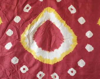 Old Silk Uzbek Palangi Shawl