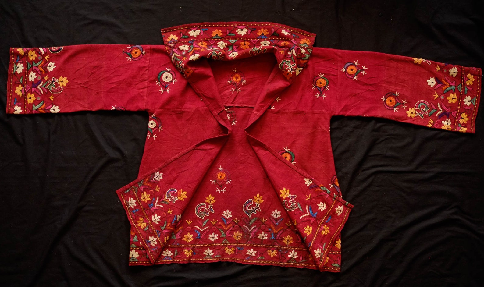 Sindh Jacket with Silk Embroidery Etsy