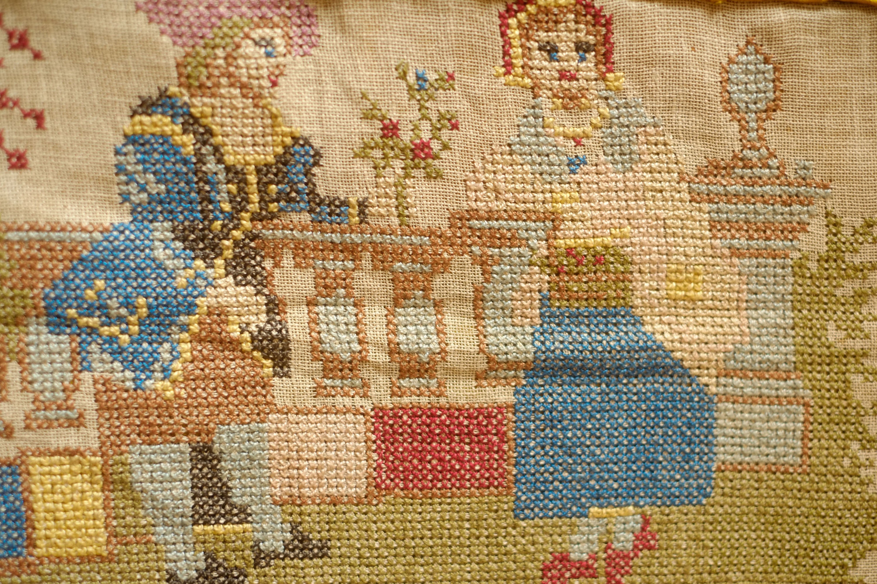 European Cross Stitch Embroidery Etsy