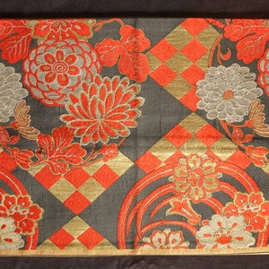 Japanese Obi Fabric Cushion Cover