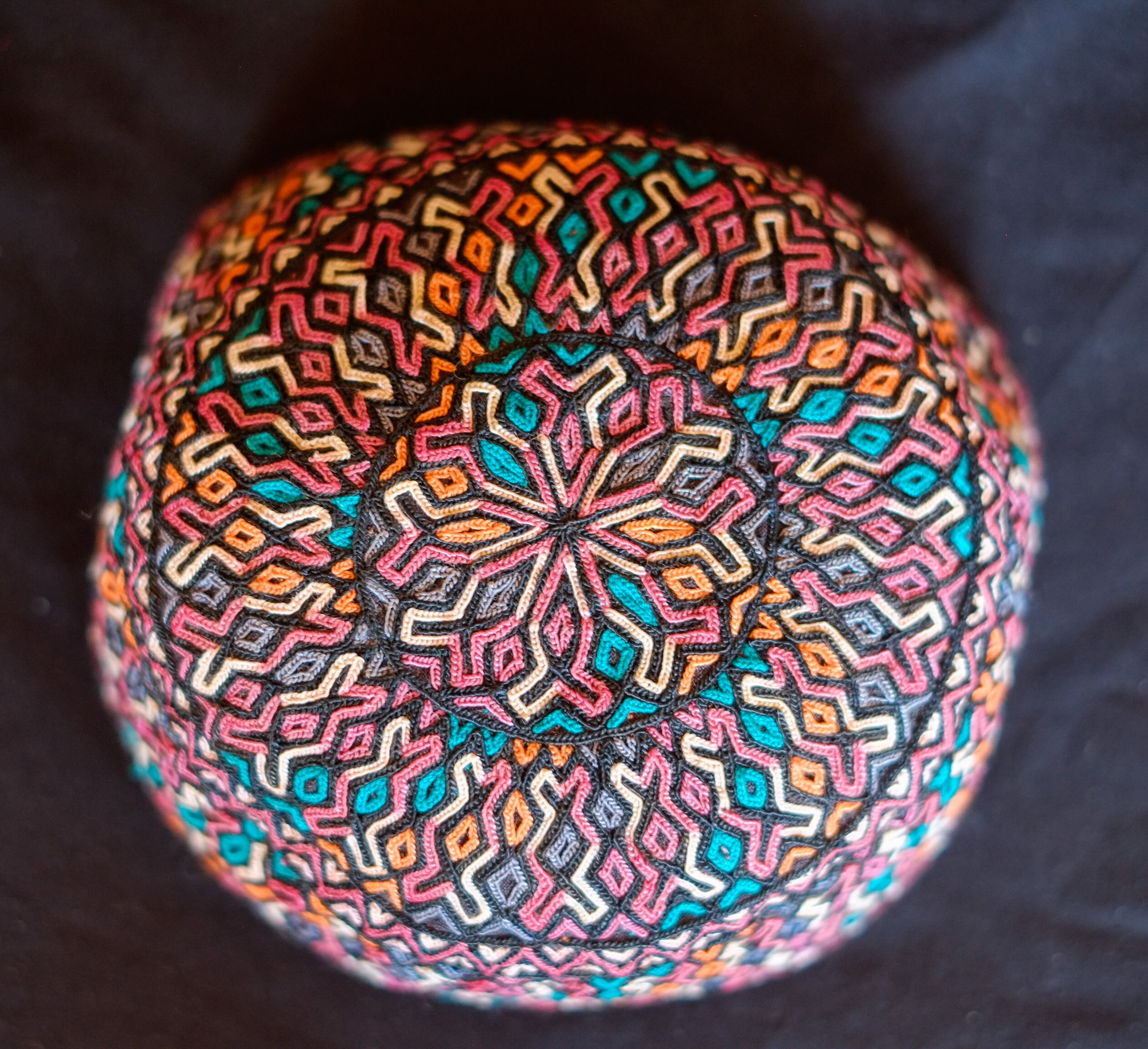 Chodor Turkmen Embroidered Child's Cap - Etsy