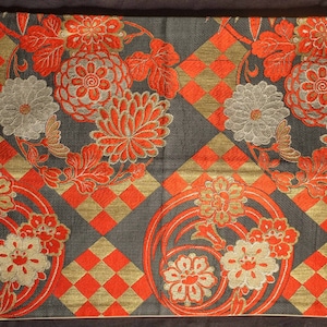 Japanese Obi Fabric Cushion Cover