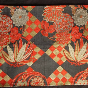 Japanese Obi Fabric Cushion Cover