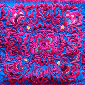 Raojia China Minoría China Seda Applique Portabebés