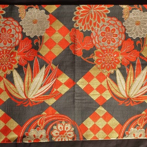 Japanese Obi Fabric Cushion Cover