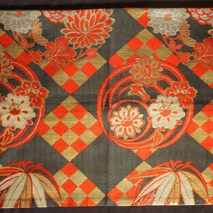 Japanese Obi Fabric Cushion Cover