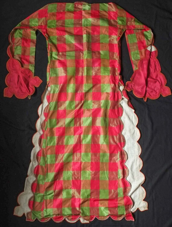 Ottoman Turkish Silk Uch Etek (Ucetek) Dress - image 6