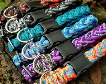 paracord dog collars for sale