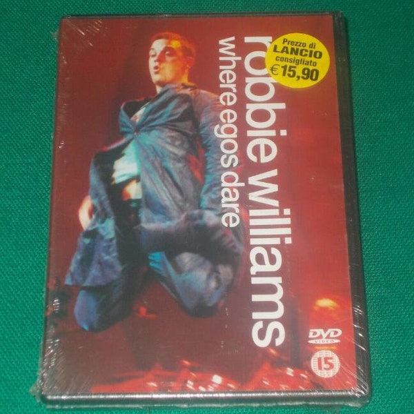 Robbie Williams  Where Egos Dare DVD USA Angel was filmed at the popstars record breaking performance at Irelands breathtaking Slane Castle