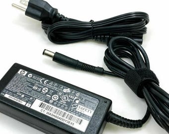 Adaptador de corriente alterna/continua HP original de 65 W, 18,5 V, 3,5 A, modelo PPP009D PPP009L PA-1650-32HT para portátiles HP, para HP ProBook, tamaño de punta de 7,4 x 5,0 mm.