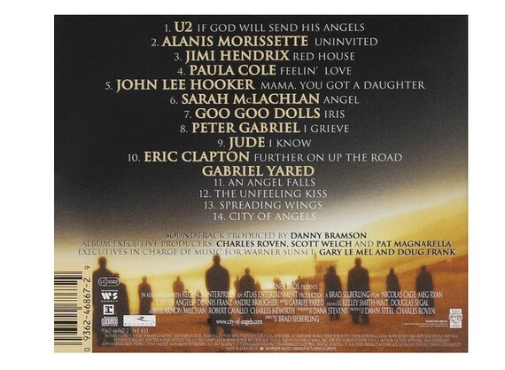 City Of Angels Soundtrack List