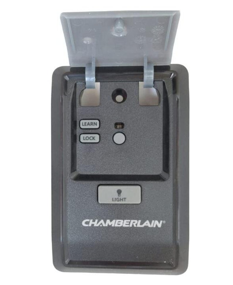 Chamberlain Model 41A71851 Wall Control Panel. It Has a QR Scan Code