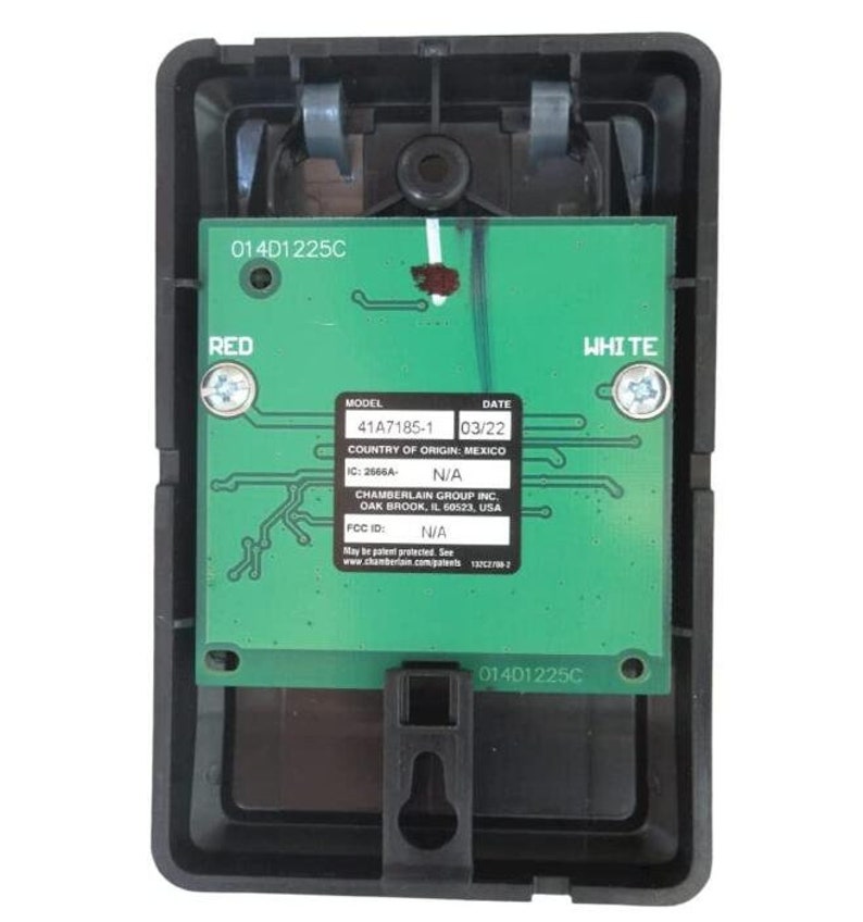 Chamberlain Model 41A71851 Wall Control Panel. It Has a QR Scan Code