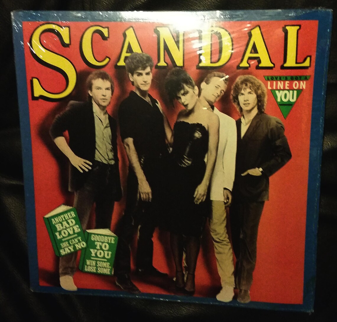 Scandal by Scandal Vinyl LP Not a cd. 1982 Mint still wrapped Etsy