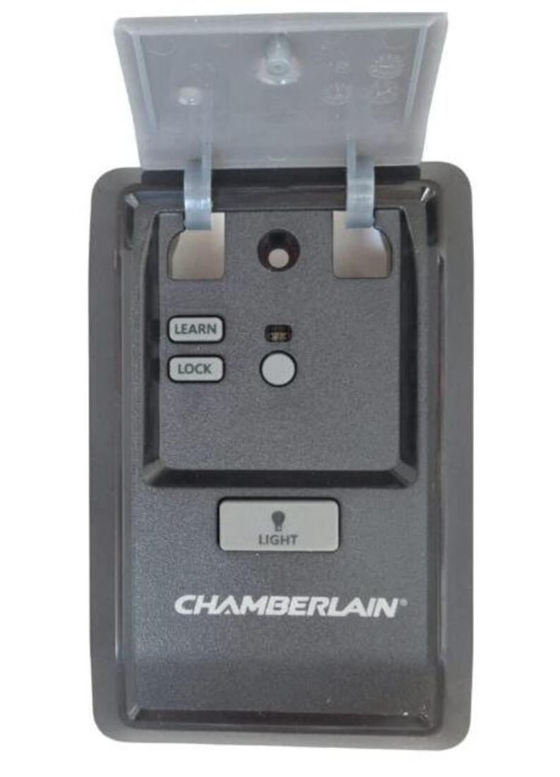 Chamberlain Model 41A71851 Wall Control Panel. It Has a QR Scan Code