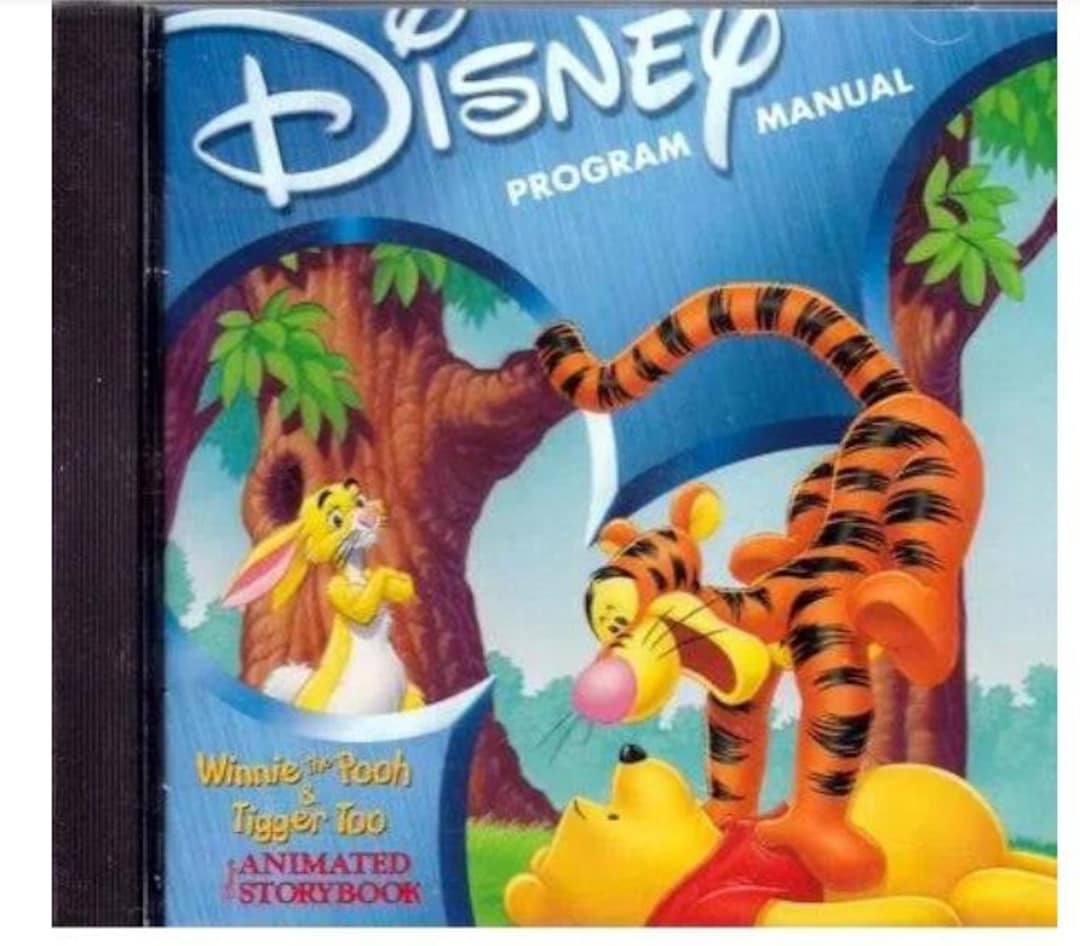 Disney's Animated Storybook Winnie the Pooh & Tigger Too Jewel Case PC ...