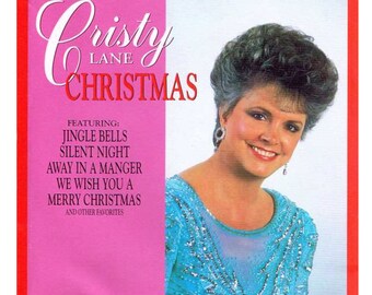 Navidad Cristy Lane CD de Navidad 1993 Nuevo todavía en el envoltorio retráctil nunca abrió perfecto Escucha a los ángeles heraldos cantan en un pesebre
