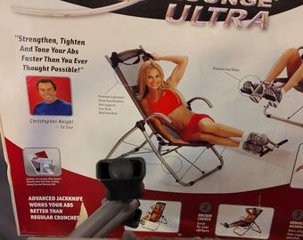 AB Lounge Ultra with everything that it came with Box instructions and a CD or DVD You can see it's Beatiful from 2006 Nice Condidtion Works