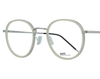 Gotti Deek-Slbtpy49 full rim square titanium eyeglasses for women with customized prescription Rx lens