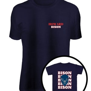 Howard University T-shirt, Graduation Gift, Howard Alumni Tee, Vintage Howard Shirt, Retro Howard HBCU, Bisons Tees, College Apparel