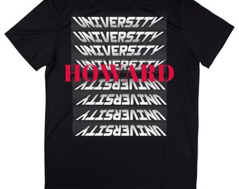 Howard University T-shirt, Graduation Gift, Howard Alumni Tee, Vintage Howard Shirt, Retro Howard HBCU, Bisons Tees, College Apparel