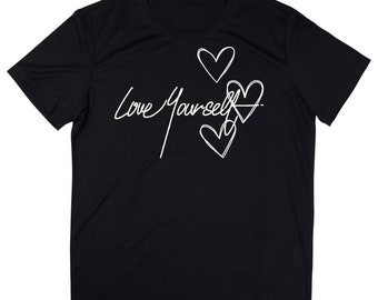 Love Yourself T-shirt, Self Love Shirt, Self Care Shirt, Motiverend shirt, Love, Love Tee, Love Yourself Heart Shirt, Positief Shirt
