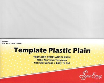 Template Plastic Sheets from Sew Easy