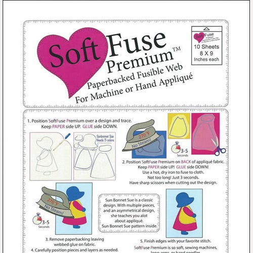 Shades Soft Fuse Premium Paper Backed Fusible  18 Inch Wide Etsy