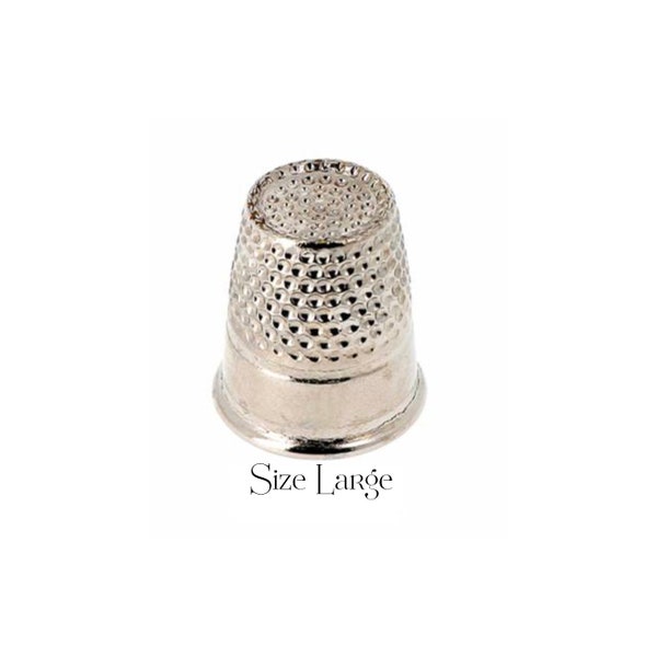 Quilting Thimble from Bohin, Size Large