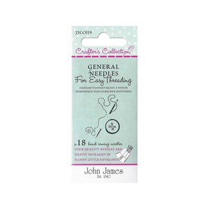 Large Eye/Easy Threading Needle Assortment from John James