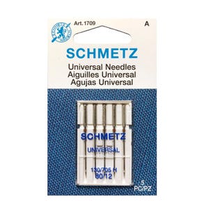 Universal Machine Needles 80/12 from Schmetz