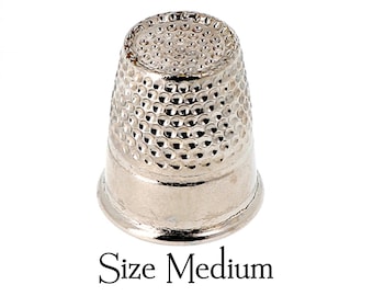 Quilting Thimble from Bohin, Medium Size