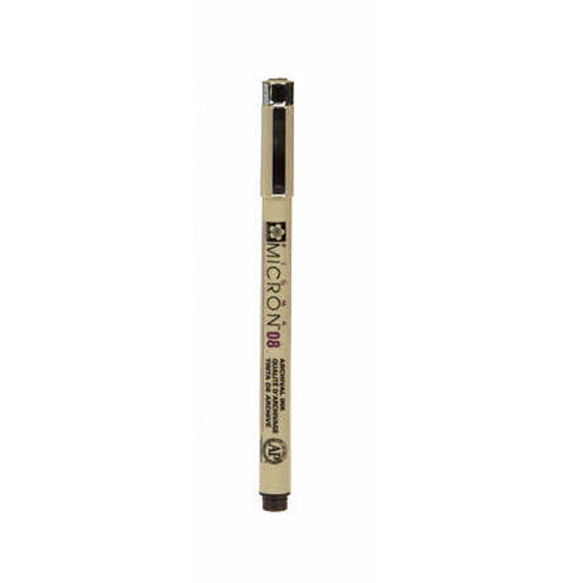 Permanent Fabric Marker Pigma Micron Pen Black Size 08 Etsy