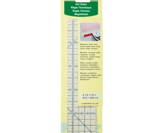 Hot Ruler for Use with Iron