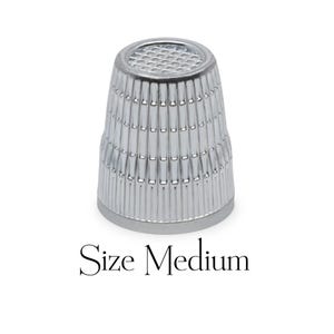 Quilting Thimble from Dritz, Size Medium