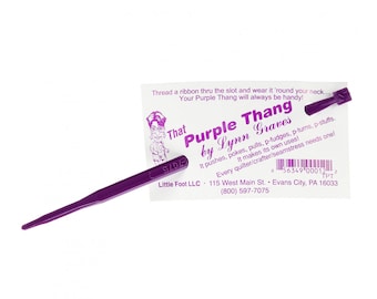 That Purple Thang point tool, stiletto