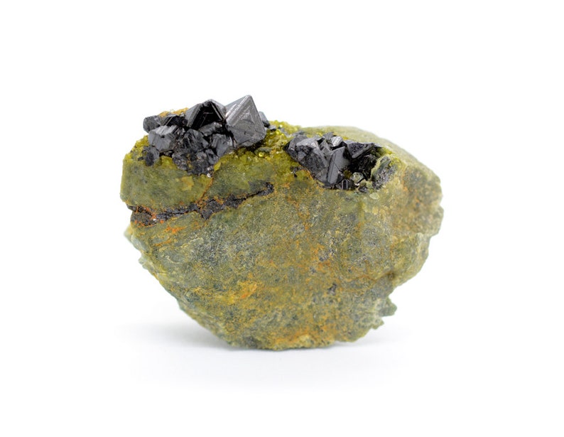 21 Gram Top Quality Rare MagnetieEpidote Specimen@Afghanistan