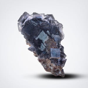 Purple Flourite Crystal 95g from Pakistan - Natural Healing Stone & Collector Mineral Specimen