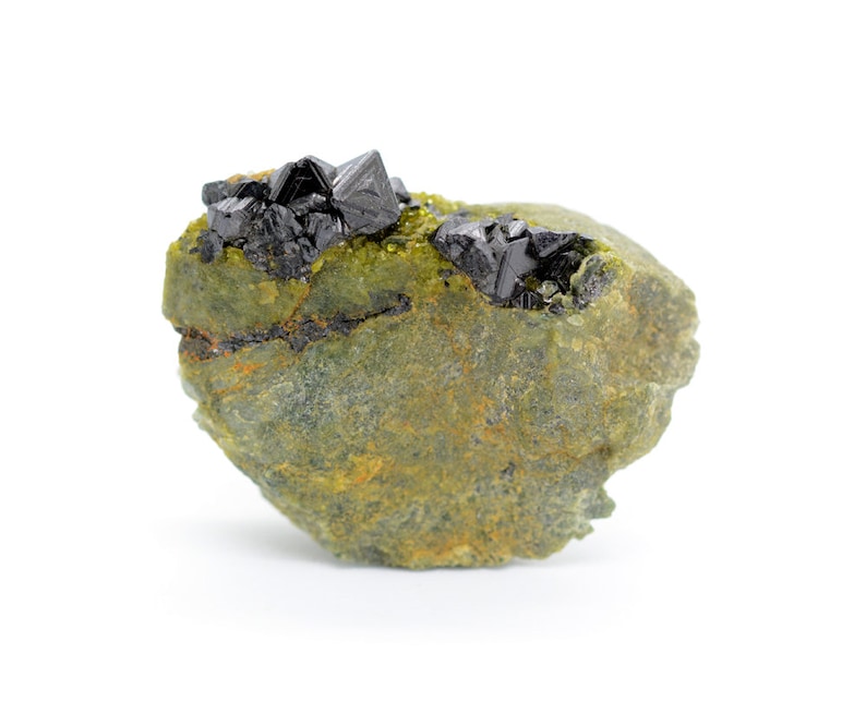 21 Gram Top Quality Rare MagnetieEpidote Specimen@Afghanistan