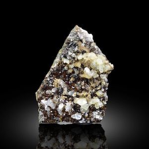 Natural Melanite Garnet Specimen 51g from Pakistan - Rare Black Garnet Crystal for Collectors & Healing
