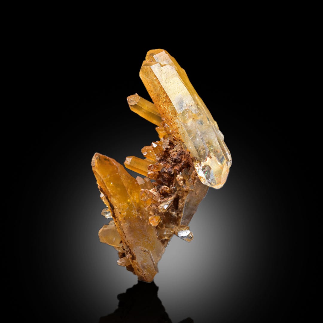 Iron Quartz Specimen From Pakistan - Unique 12 Gram Crystal for Home ...