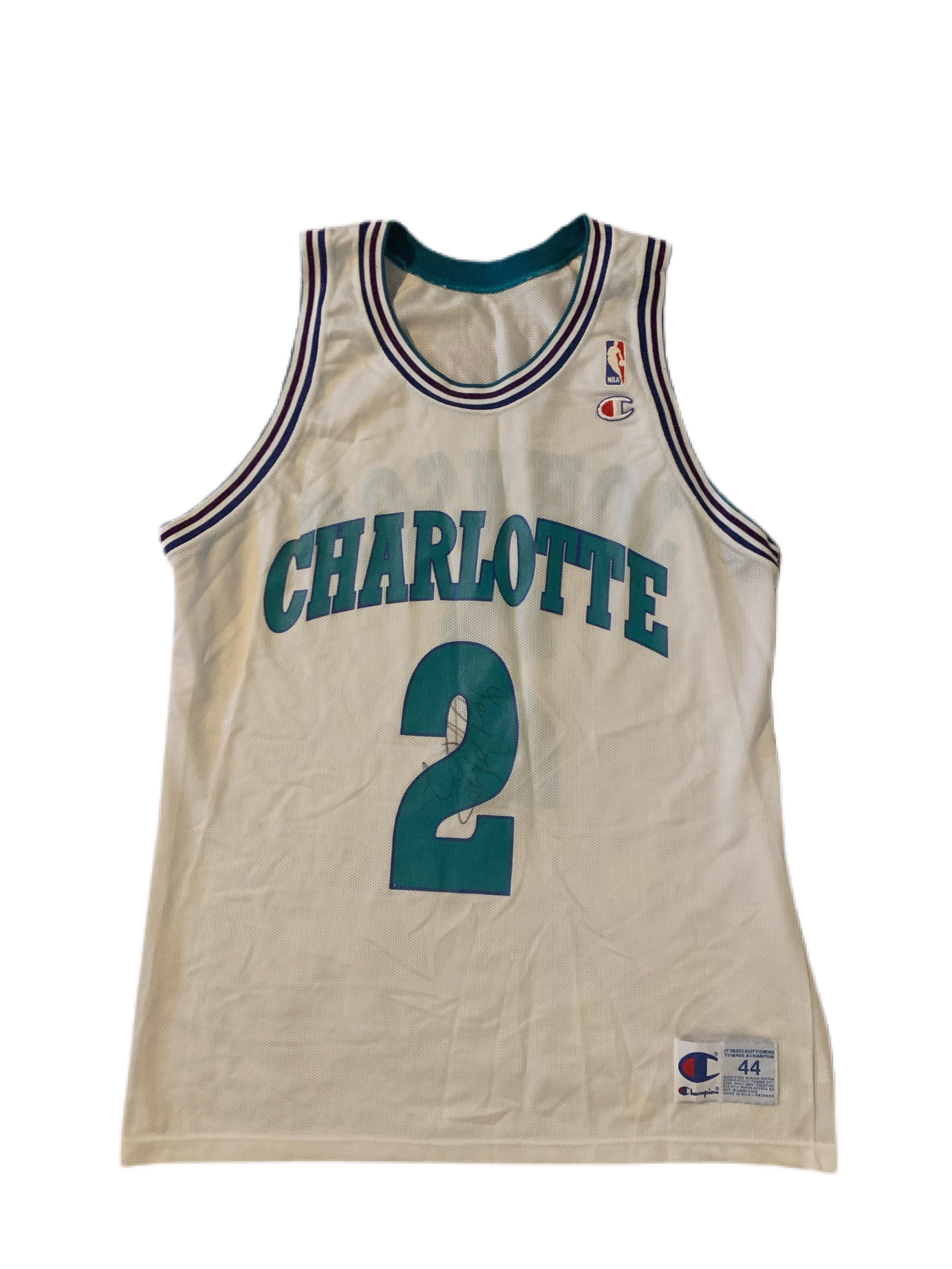 Vintage 90s NBA Charlotte Hornets Jersey (XL) GTMC426 – GETTHEMOST
