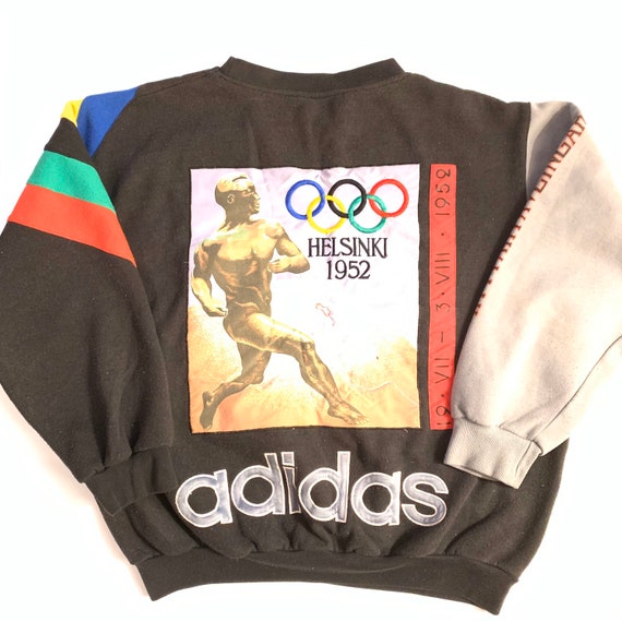 Very Rare Vintage 1980s Adidas Stockholm Sweatshirt L Etsy Canada