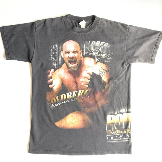 Very Rare vintage WCW Goldberg 1999 T Shirt (L)