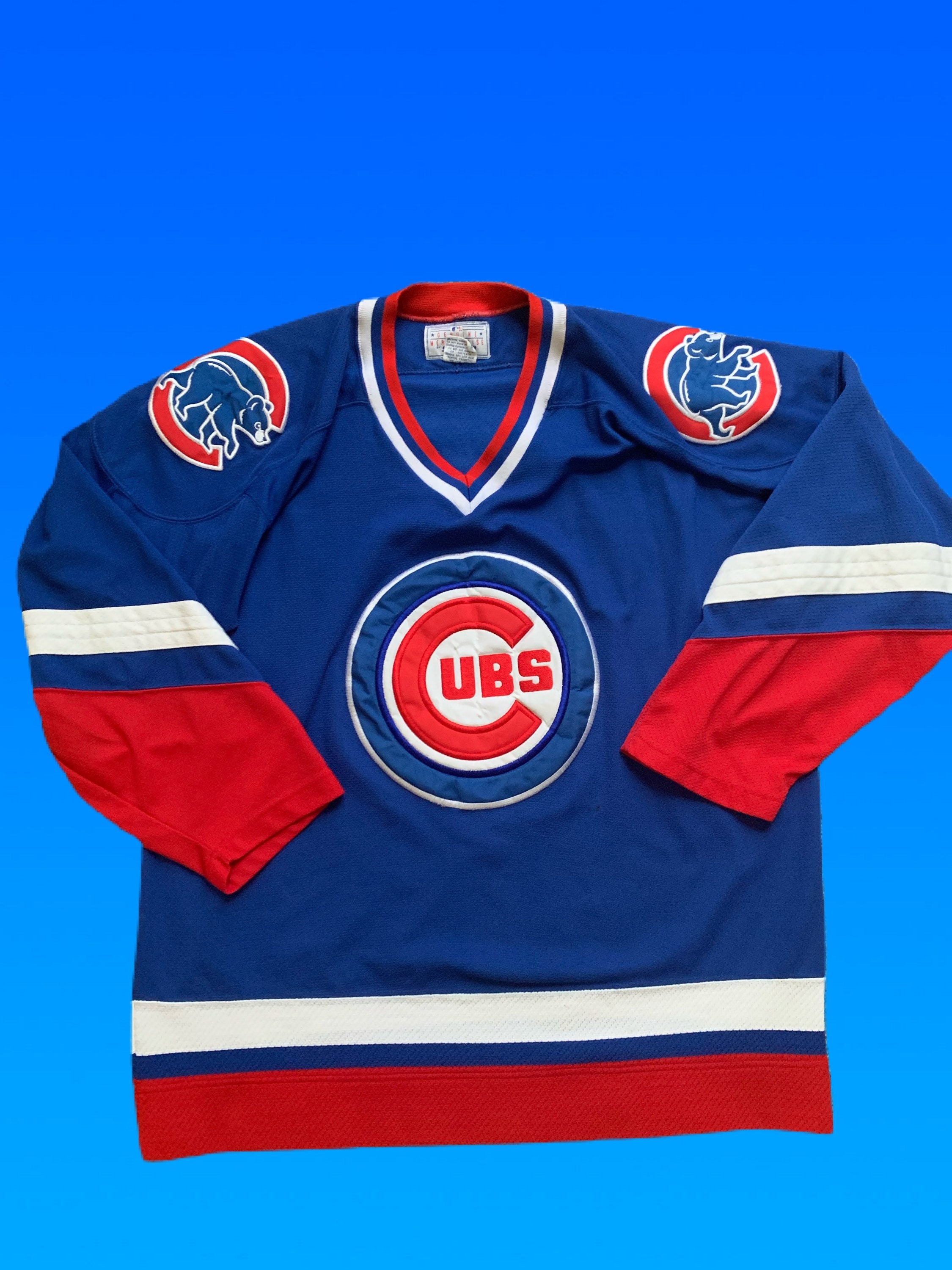 chicago cubs hockey jersey hoodie