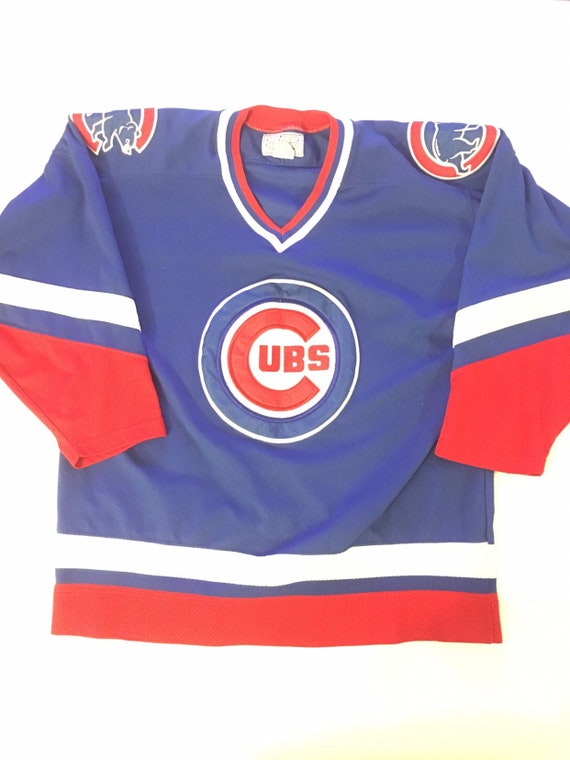 Chicago Cubs Vintage Hockey Jersey 