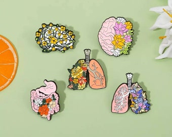 Pancreas Pin Enamel Pin Medical Pin Anatomy Pin - Etsy