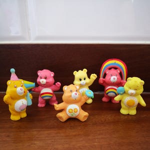 Vintage Care Bear Collectible Figures