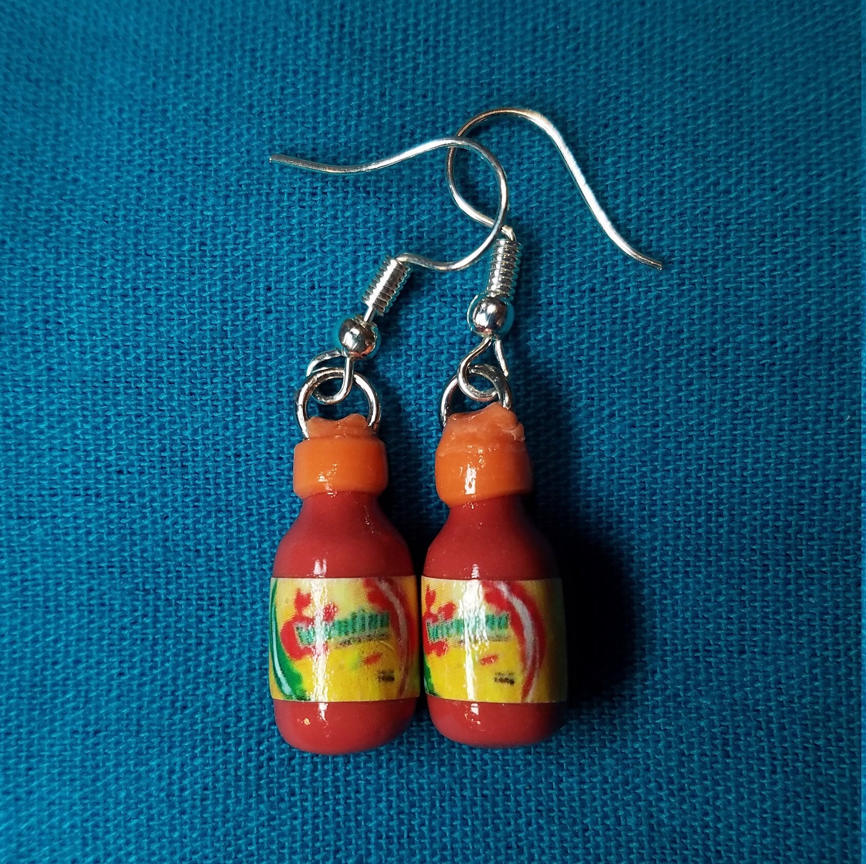 Hot Sauce Earrings Etsy