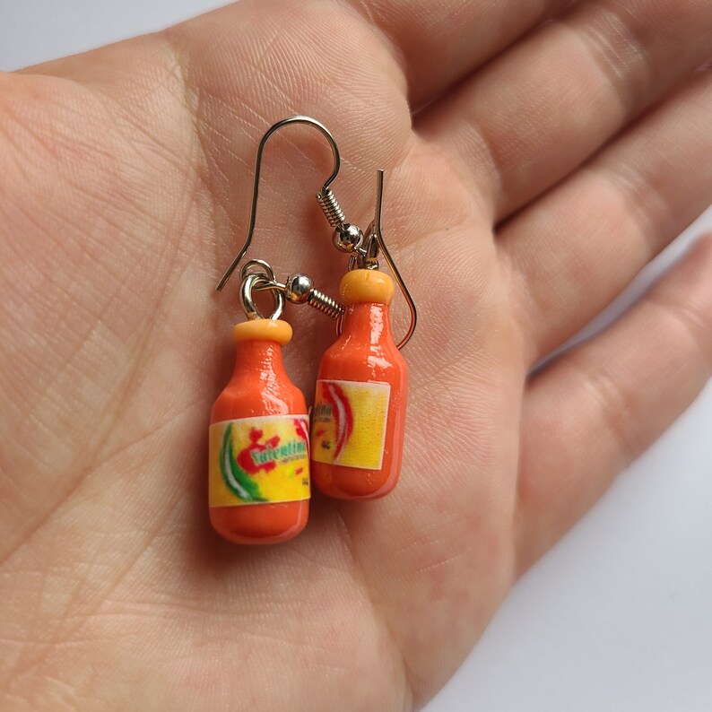 Hot Sauce Earrings Etsy